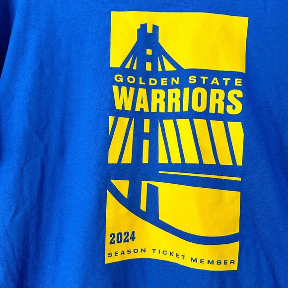 Golden State Warriors Limited Edition Season Ticket Member T Shirt Size Large - Picture 3 of 5